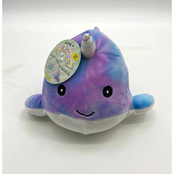 Squishmallows Kelly Toys Hallie The Narwhal 11.5 inches Plush Stuffed Toy NEW - Picture 7 of 12